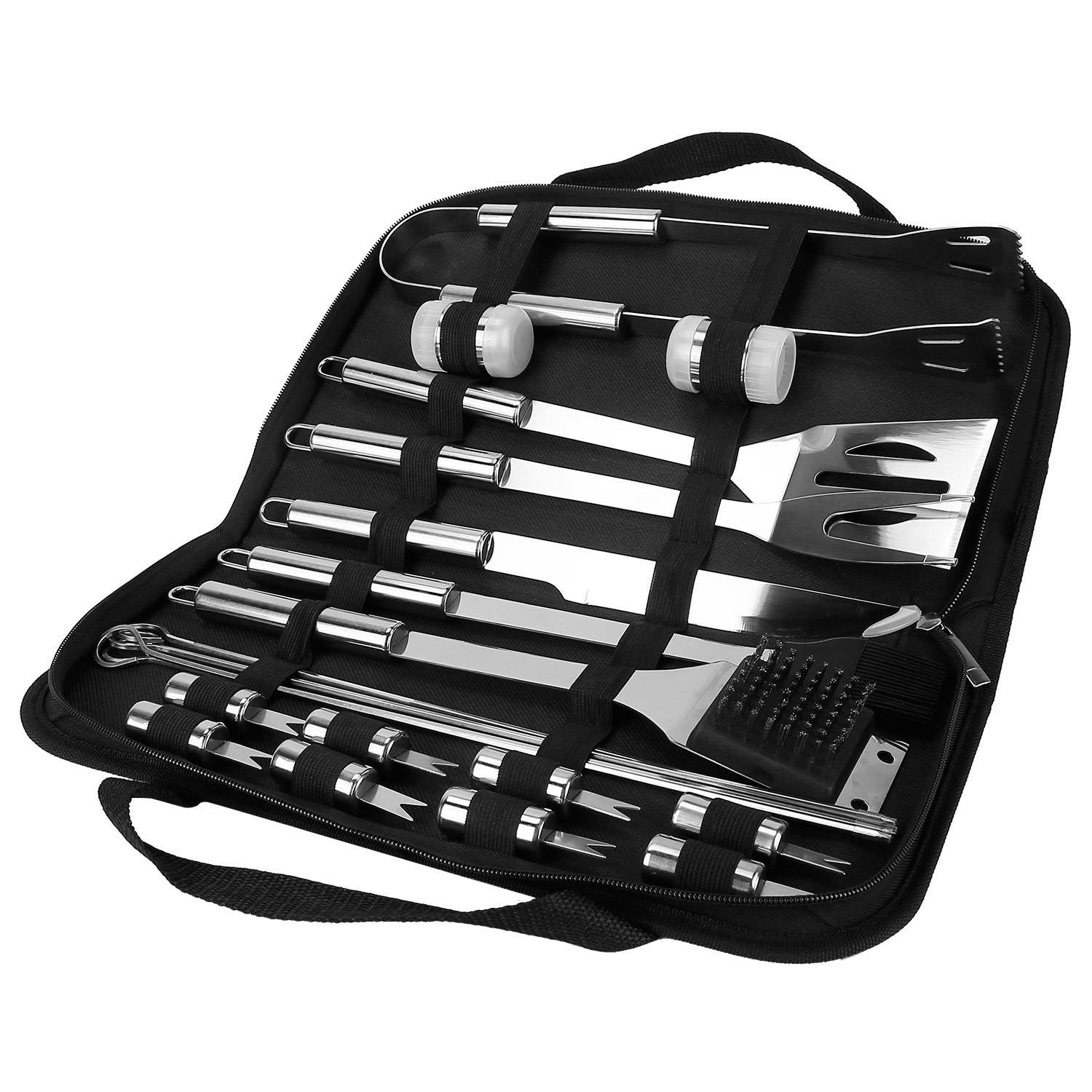 Stainless Steel BBQ Grill Tool Kit Kitchen & Dining Low stock refund_fee:1800