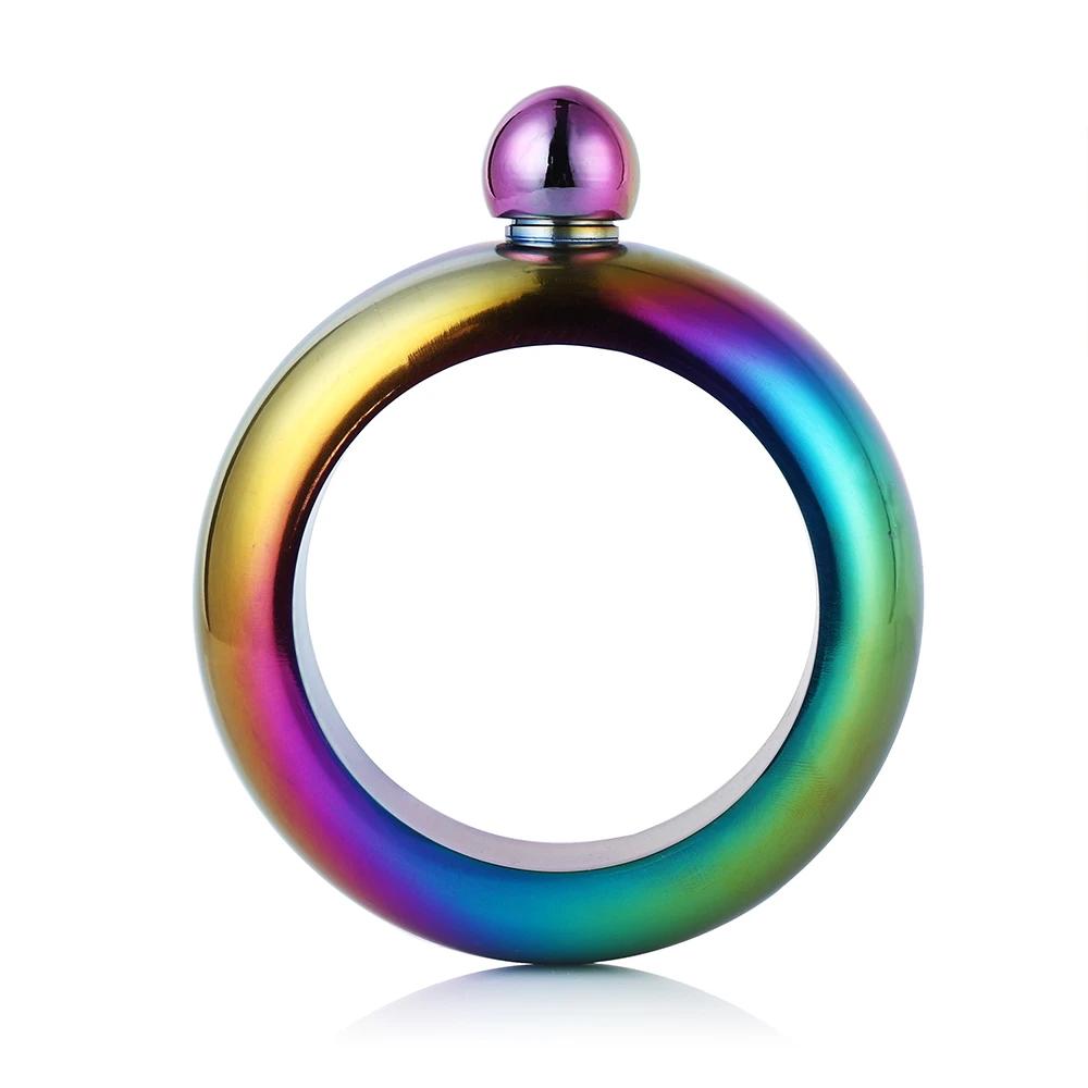 Stainless Steel Bracelet Flask Rainbow __stock:200 Kitchen & Dining refund_fee:1200