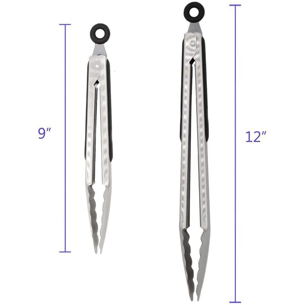 Stainless Steel Kitchen Tongs __stock:250 Kitchen & Dining refund_fee:800