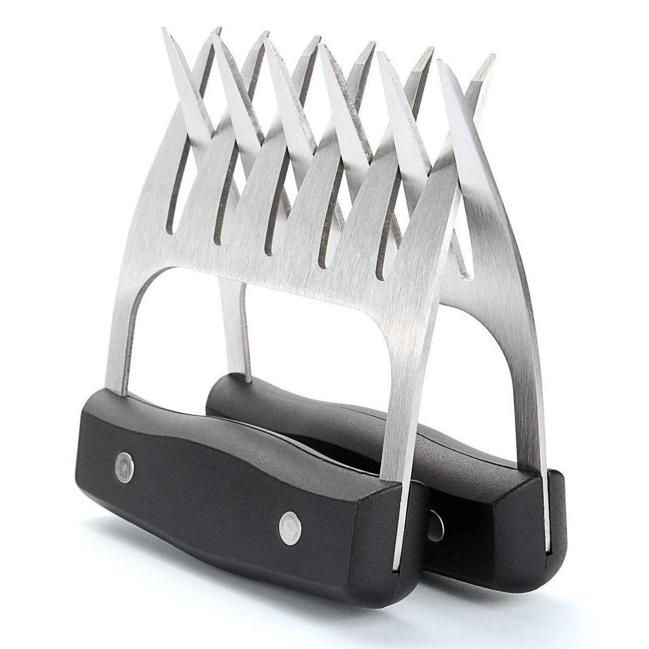 Stainless Steel Meat-Shredding Claws with Wooden Handle Black Kitchen & Dining refund_fee:800