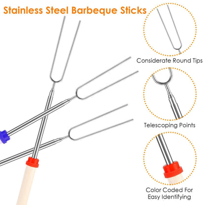 Stainless Steel Roasting Sticks Garden & Patio refund_fee:1200