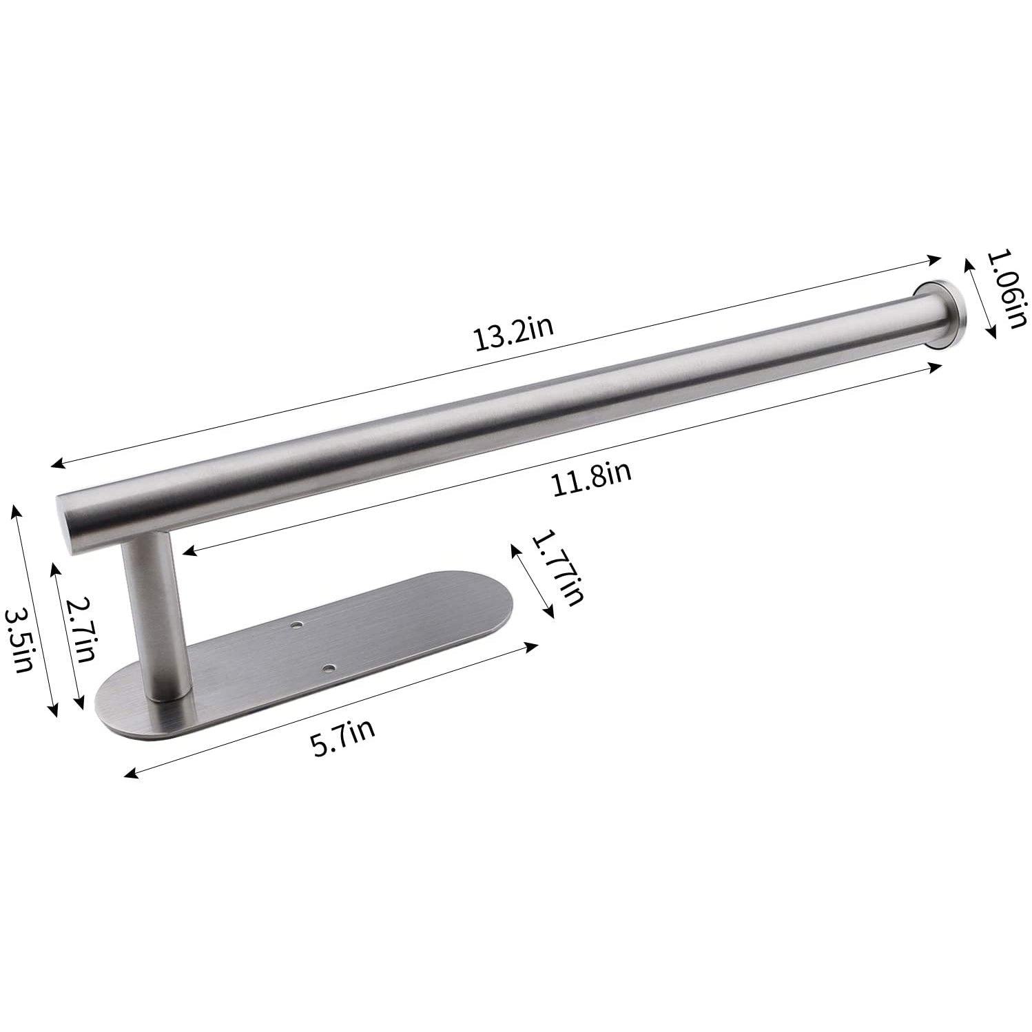 Stainless Steel Paper Towel Holder __stock:200 Kitchen & Dining refund_fee:800