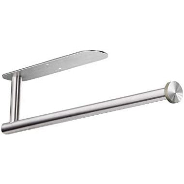 Stainless Steel Paper Towel Holder Silver __stock:200 Kitchen & Dining refund_fee:800