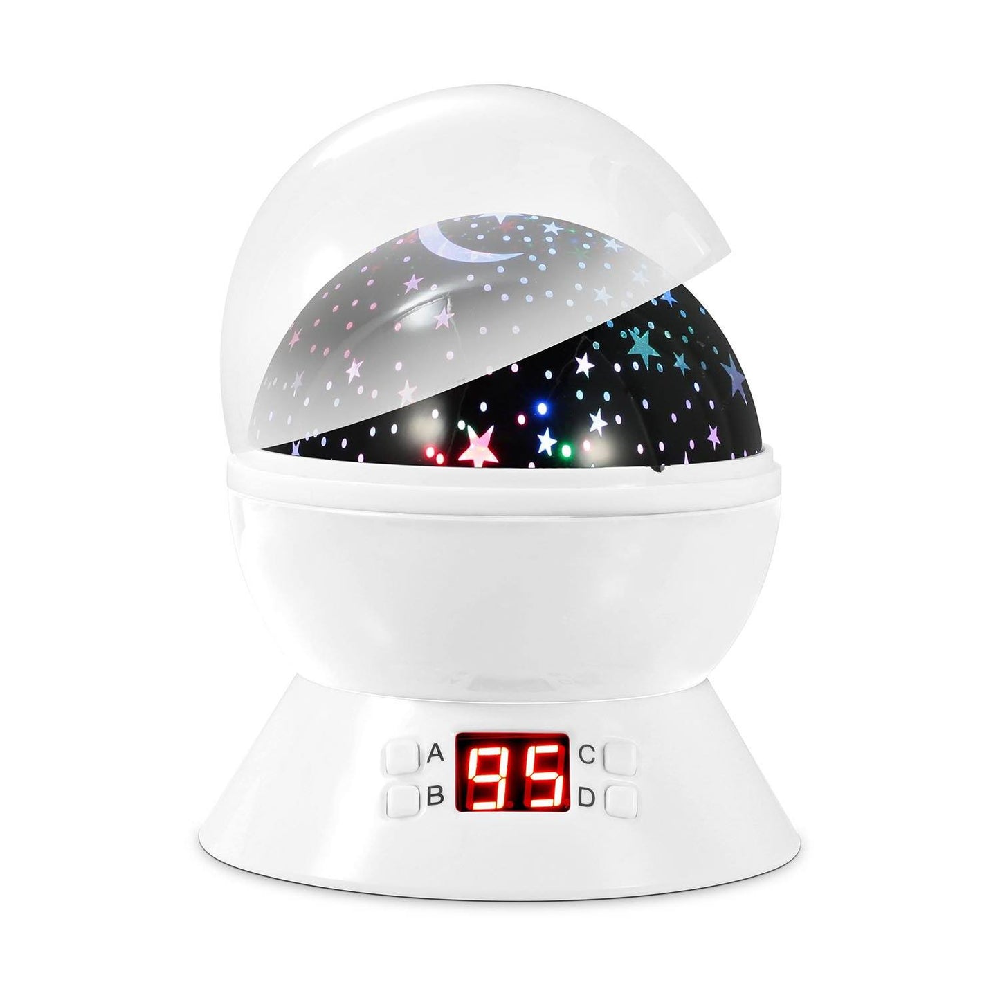 Star Moon LED Projector Lamp Kids Night Light __stock:100 Indoor Lighting refund_fee:1200 Warranty