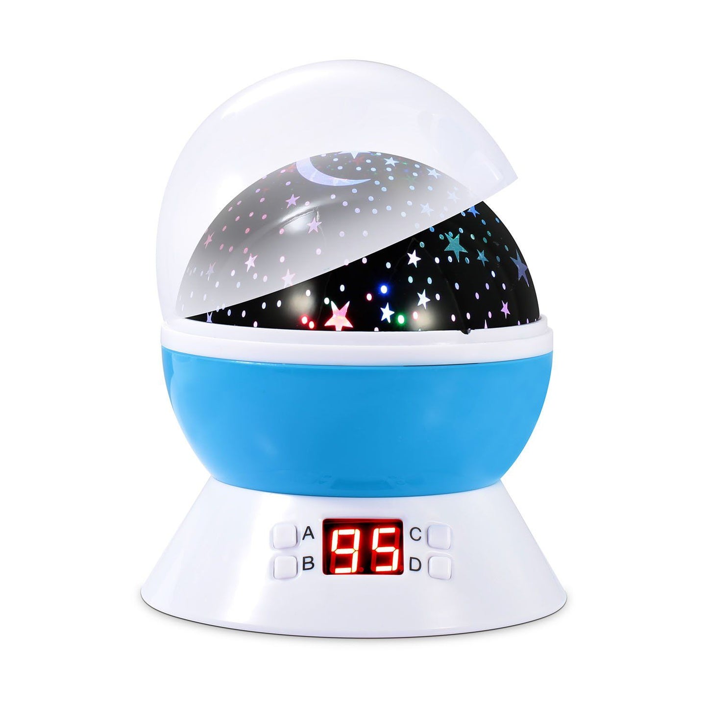 Star Moon LED Projector Lamp Kids Night Light __stock:100 Indoor Lighting refund_fee:1200 Warranty