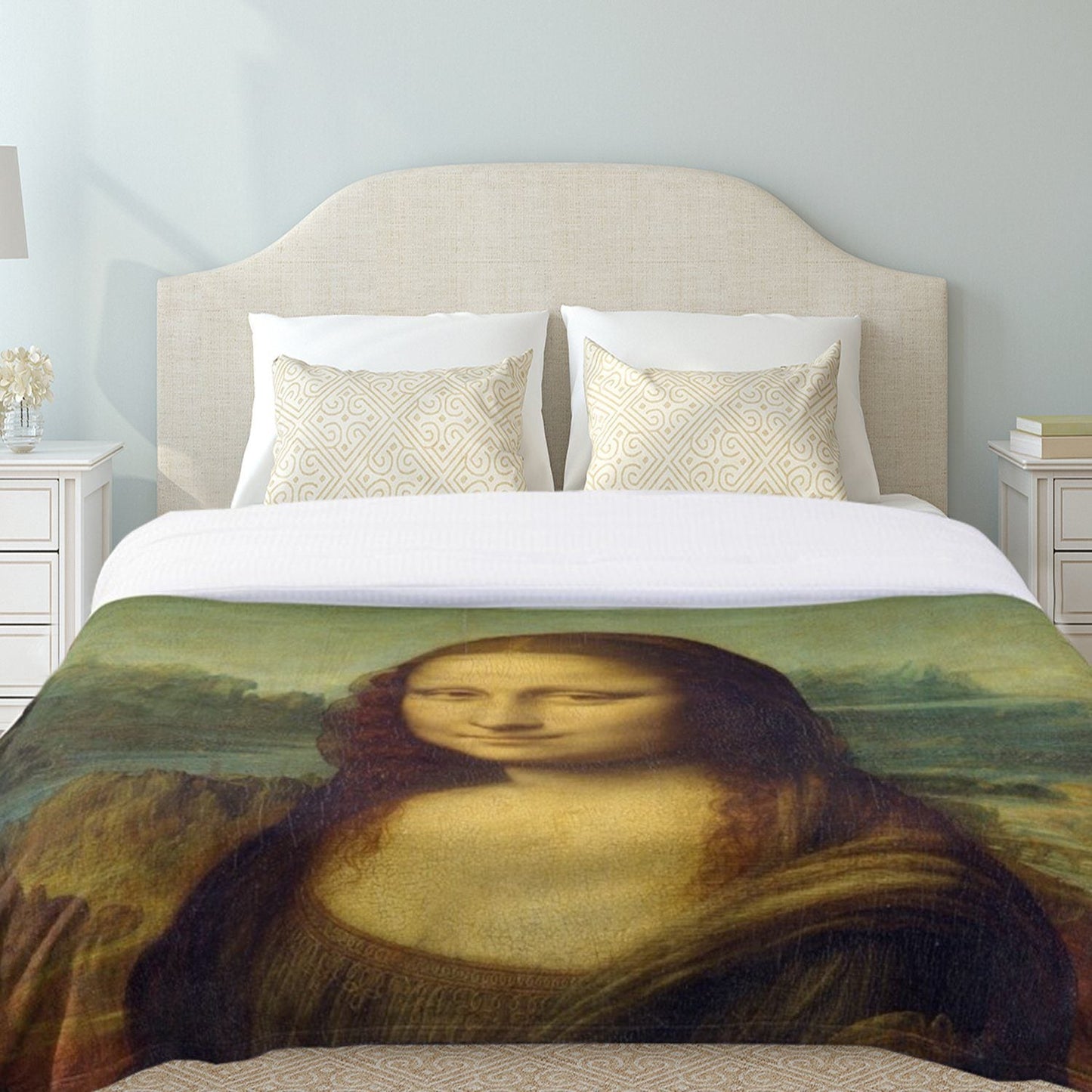 Super Soft Cozy Luxurious Famous Art Paintings Throw Blankets __label2:BOGO 30% OFF __stock:100 Bedding refund_fee:1200