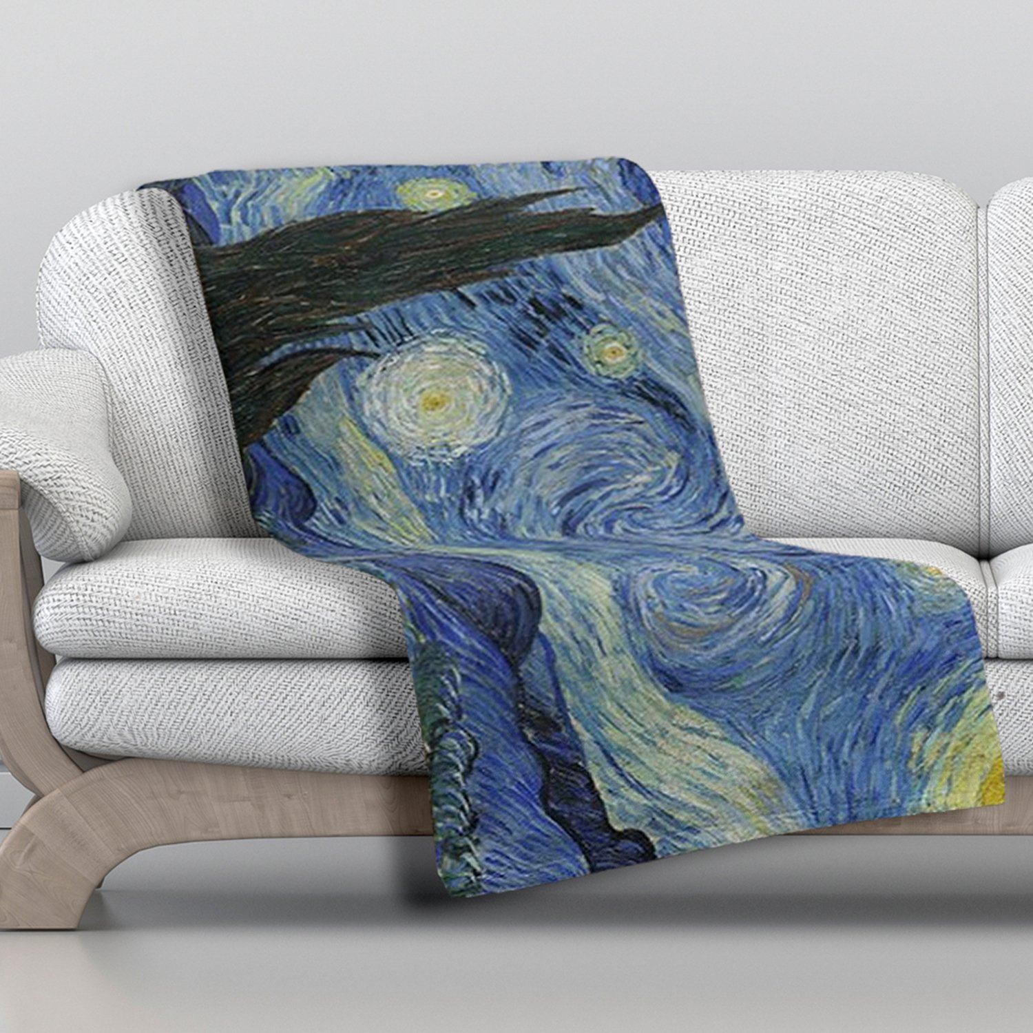 Super Soft Cozy Luxurious Famous Art Paintings Throw Blankets __label2:BOGO 30% OFF __stock:100 Bedding refund_fee:1200