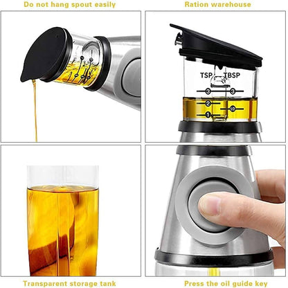 Superior Glass Oil and Vinegar Dispenser __stock:200 Kitchen & Dining refund_fee:800