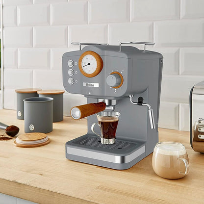 Swan Nordic Pump Espresso Coffee Machine __stock:50 Kitchen & Dining refund_fee:3200 Warranty