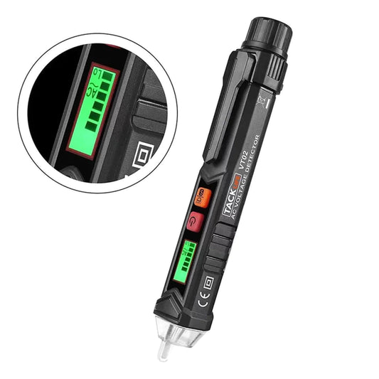 TACKLIFE Non-Contact AC Voltage Tester with Adjustable Sensitivity, LCD Display VT02 __stock:800 Home Improvement refund_fee:800 Warranty