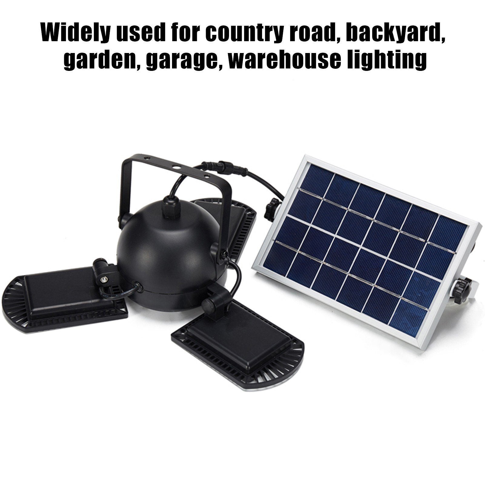 Three-Headed Adjustable LED Garage Light __stock:200 Outdoor Lighting refund_fee:2200 Warranty