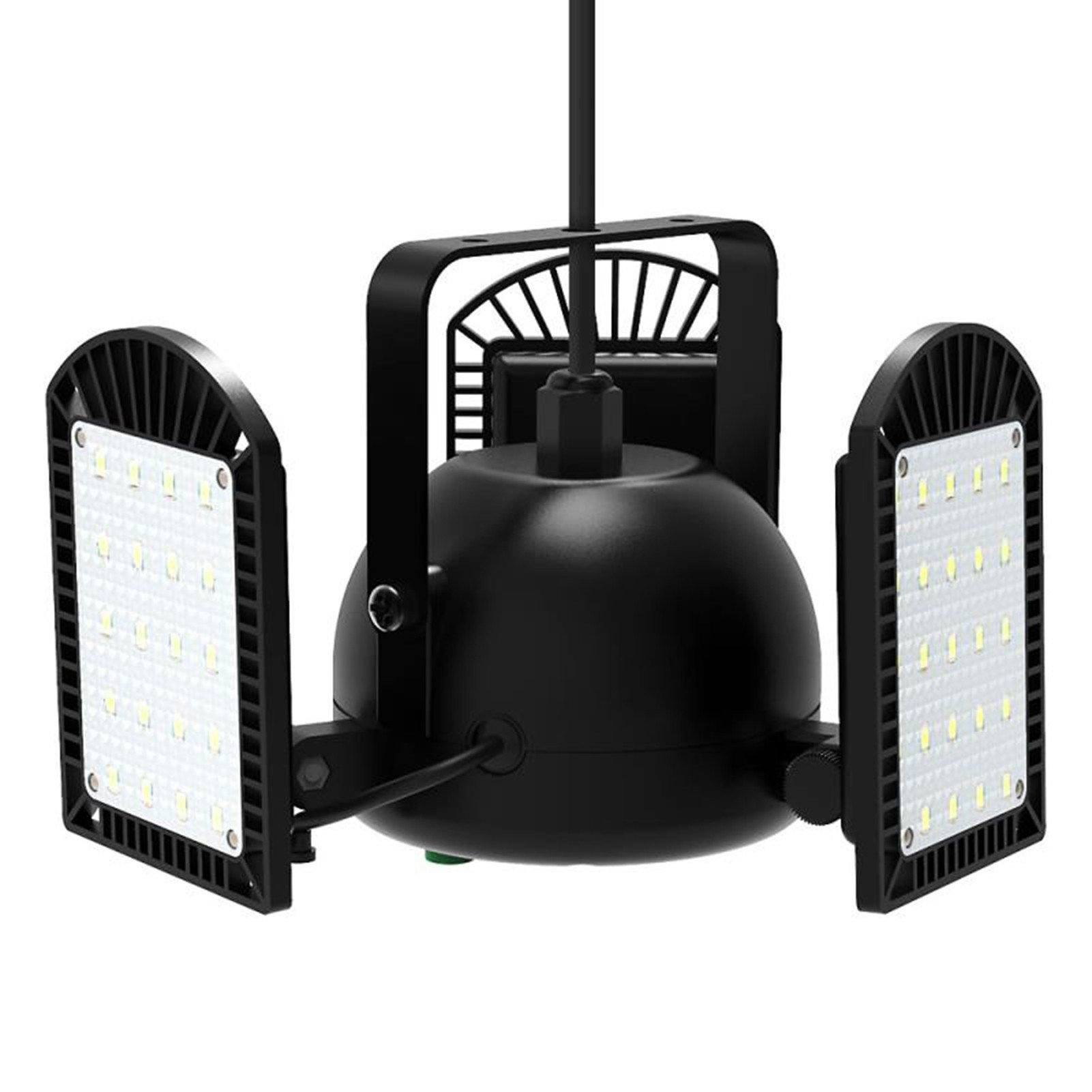 Three-Headed Adjustable LED Garage Light __stock:200 Outdoor Lighting refund_fee:2200 Warranty