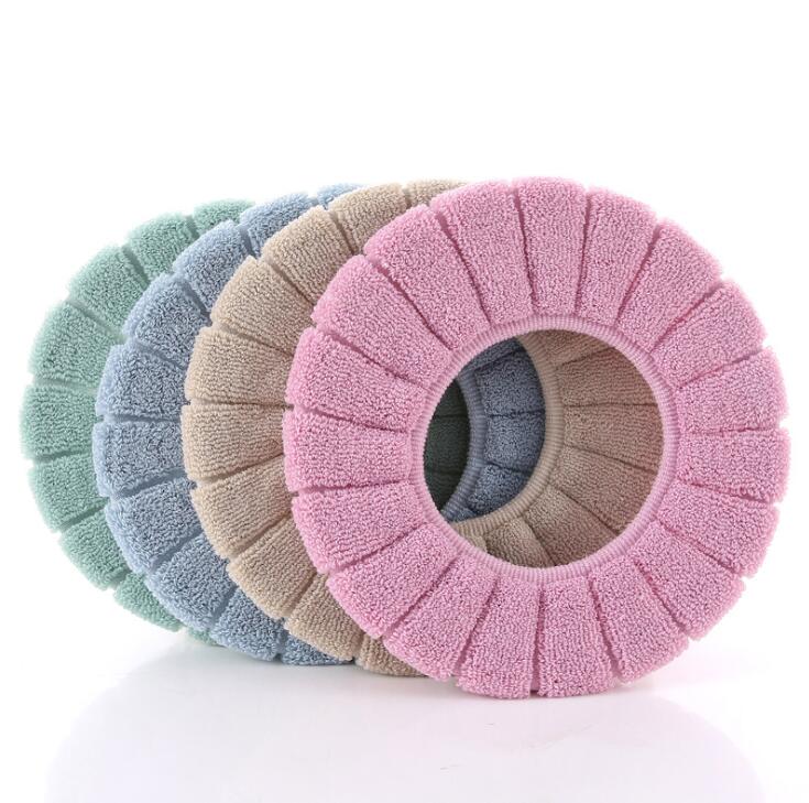 Toilet Seat Soft Thick Washable Cover Pad Protector __stock:50 Bath PriceCheck refund_fee:800