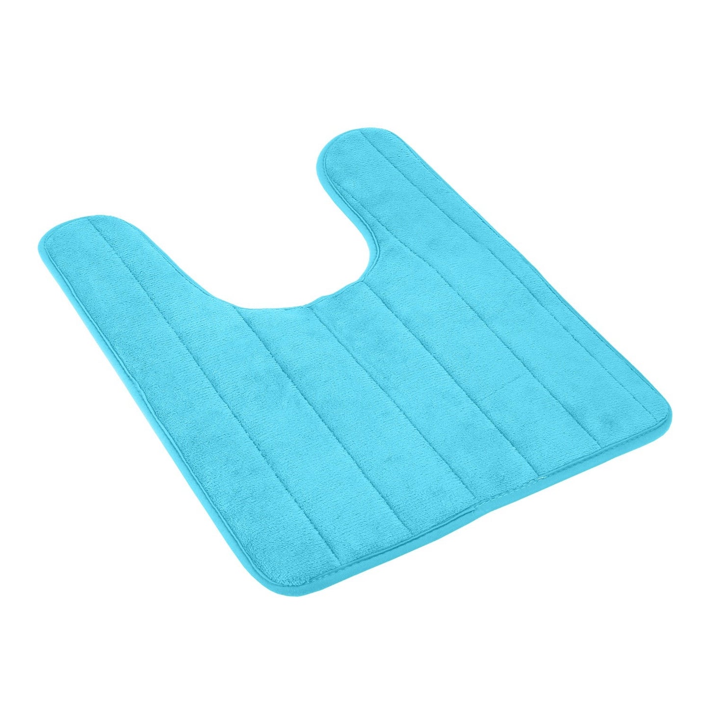 U Shaped Non-slip Toilet Mat Blue __stock:100 Bath refund_fee:800