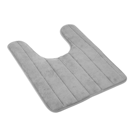 U Shaped Non-slip Toilet Mat Gray __stock:100 Bath refund_fee:800