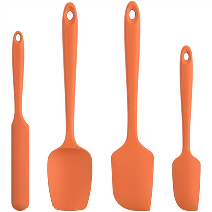 U-Taste Silicone Spatula Set with 480 Degrees Fahrenheit Heat Resistant Orange __stock:500 Kitchen & Dining refund_fee:800