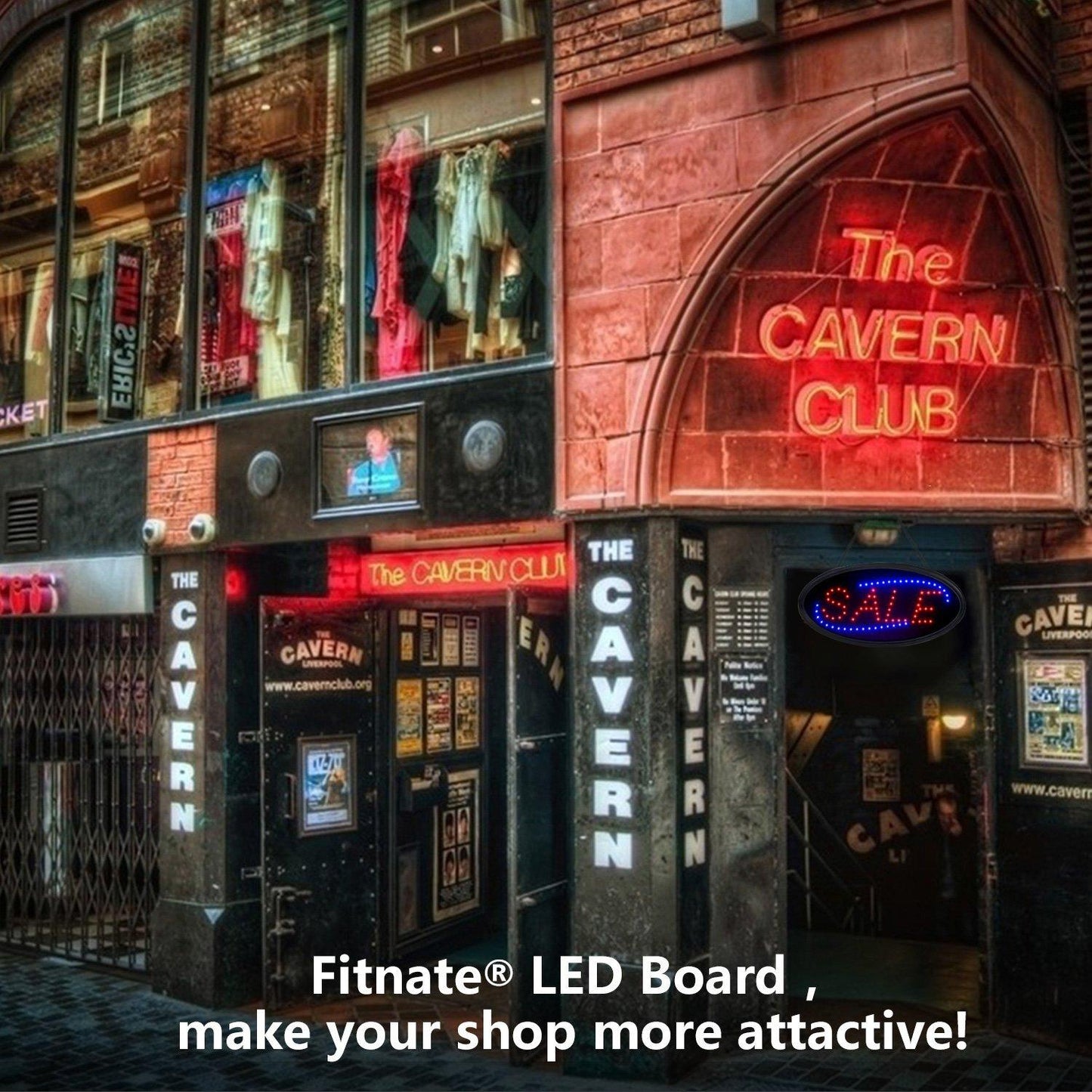 Ultra Bright Open Sign Neon LED Light Animated Motion Flash Business Ad Board __stock:50 Indoor Lighting refund_fee:1200 Warranty