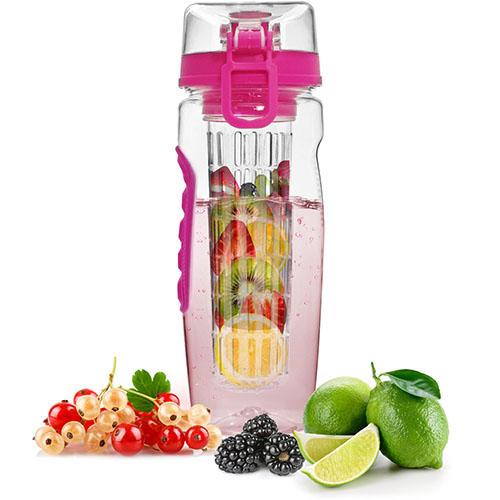 Ultra Portable Fruit Infusing Water Bottle 32oz __stock:50 Kitchen & Dining refund_fee:800