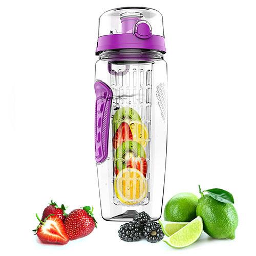 Ultra Portable Fruit Infusing Water Bottle 32oz __stock:50 Kitchen & Dining refund_fee:800