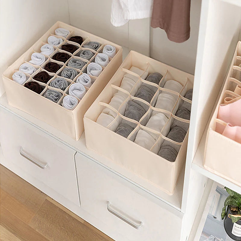 Underwear Bra Socks Storage Box __stock:200 Closet & Storage refund_fee:800