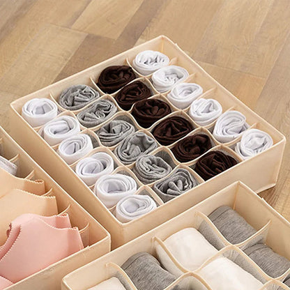 Underwear Bra Socks Storage Box __stock:200 Closet & Storage refund_fee:800