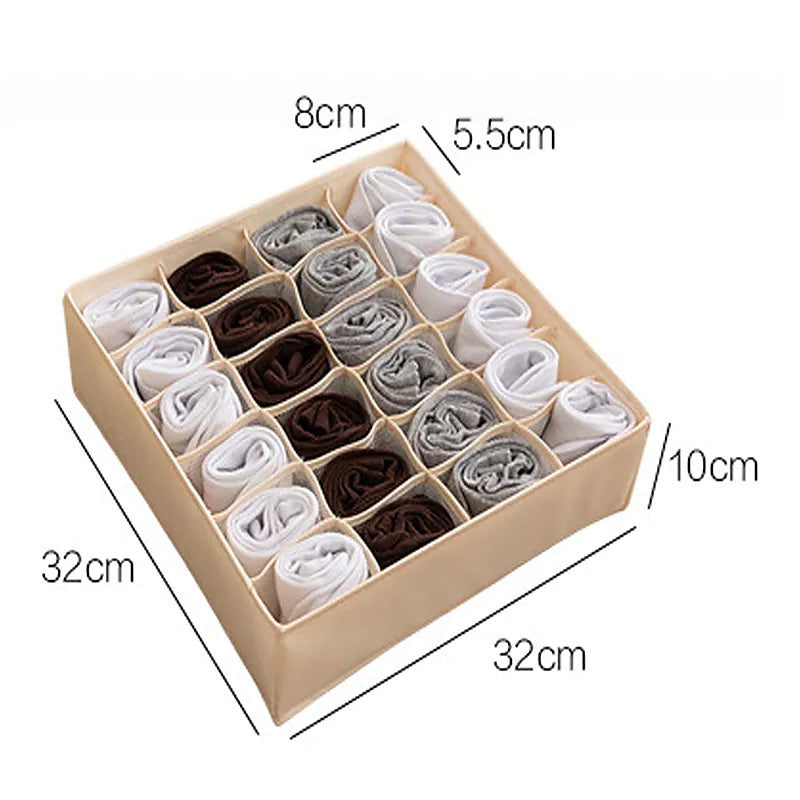 Underwear Bra Socks Storage Box __stock:200 Closet & Storage refund_fee:800