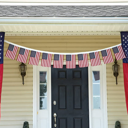 USA American String Pennant Banners __stock:200 Holiday Decor & Apparel refund_fee:800