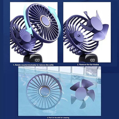 USB Handheld Small Fan Mini Portable Fan __stock:200 Household Appliances refund_fee:800 Warranty