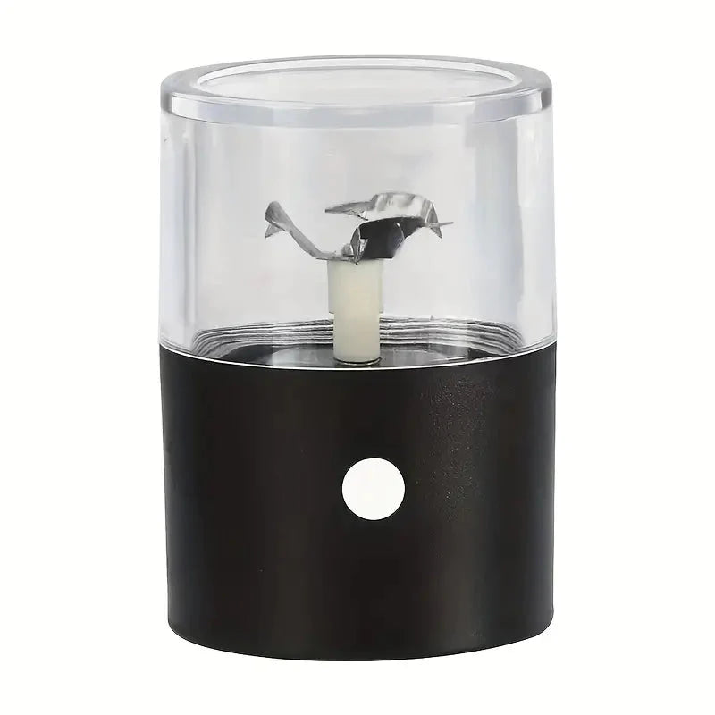 USB Power Saving Plastic Household Spice Grinder Black __stock:200 Kitchen & Dining refund_fee:800 Warranty