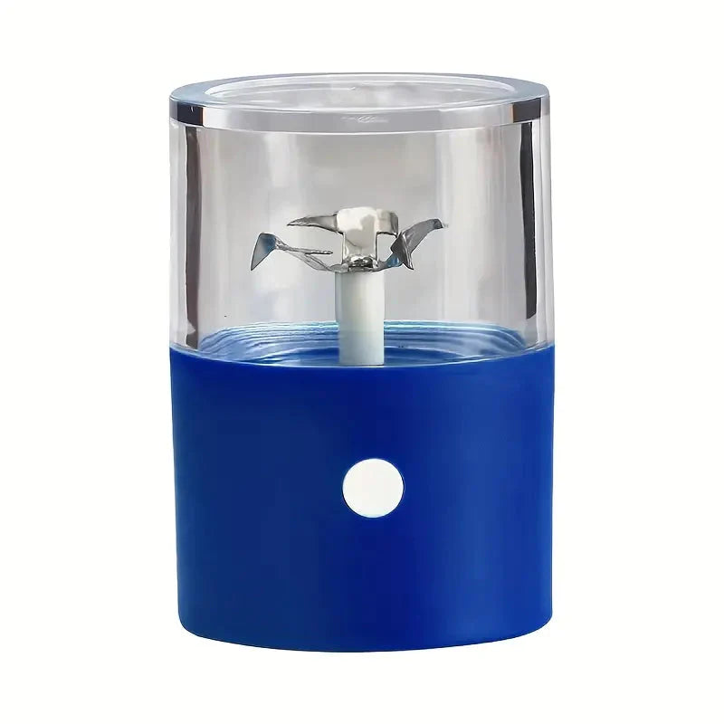 USB Power Saving Plastic Household Spice Grinder Blue __stock:200 Kitchen & Dining refund_fee:800 Warranty