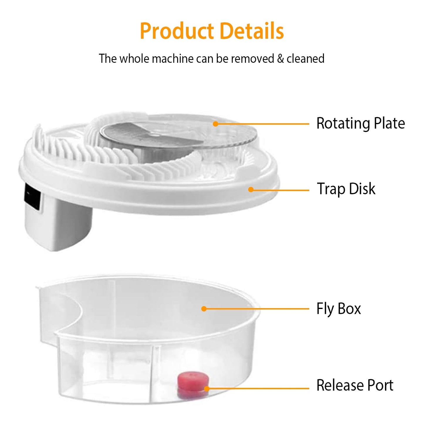 USB powered Electric Fly Trap Automatic Flycatcher __stock:100 Pest Control refund_fee:1200 Warranty