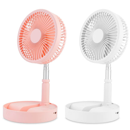 USB Rechargeable Portable Folding Desk Table Fan Household Appliances refund_fee:1800 show-color-swatches Warranty