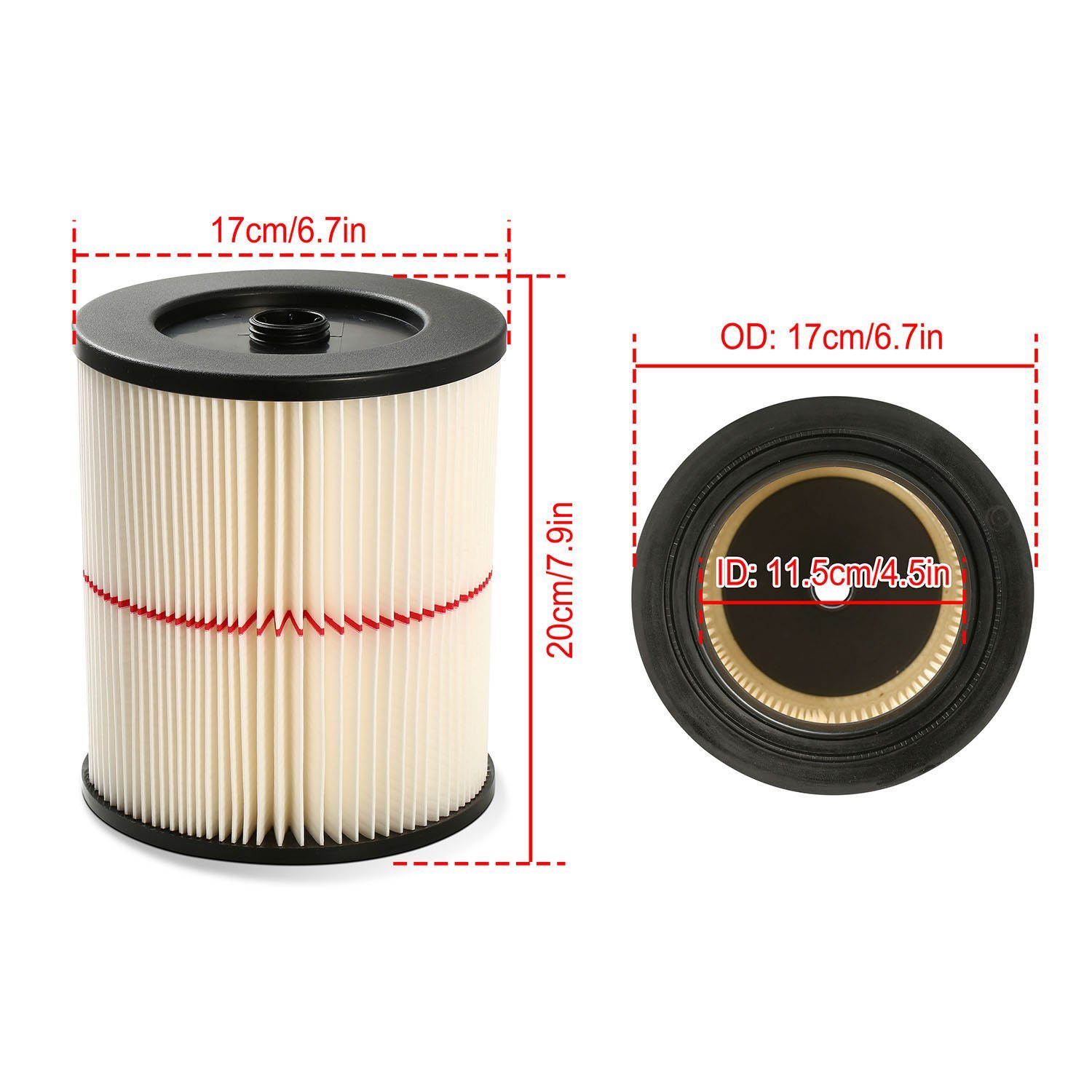 Vacuum Cartridge Filter Replacement Household Appliances refund_fee:800