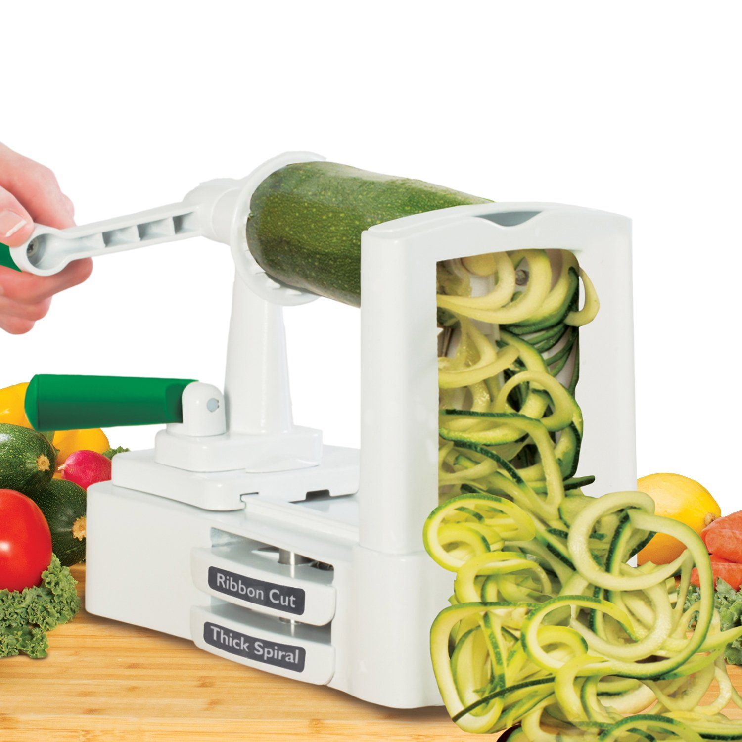 Veggetti Pro Tabletop Spiralizer __stock:300 Kitchen & Dining refund_fee:800