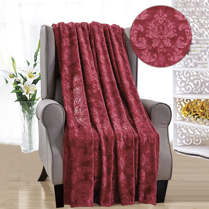 Versailles Throw Flannel Fleece Blanket Bedding refund_fee:1200