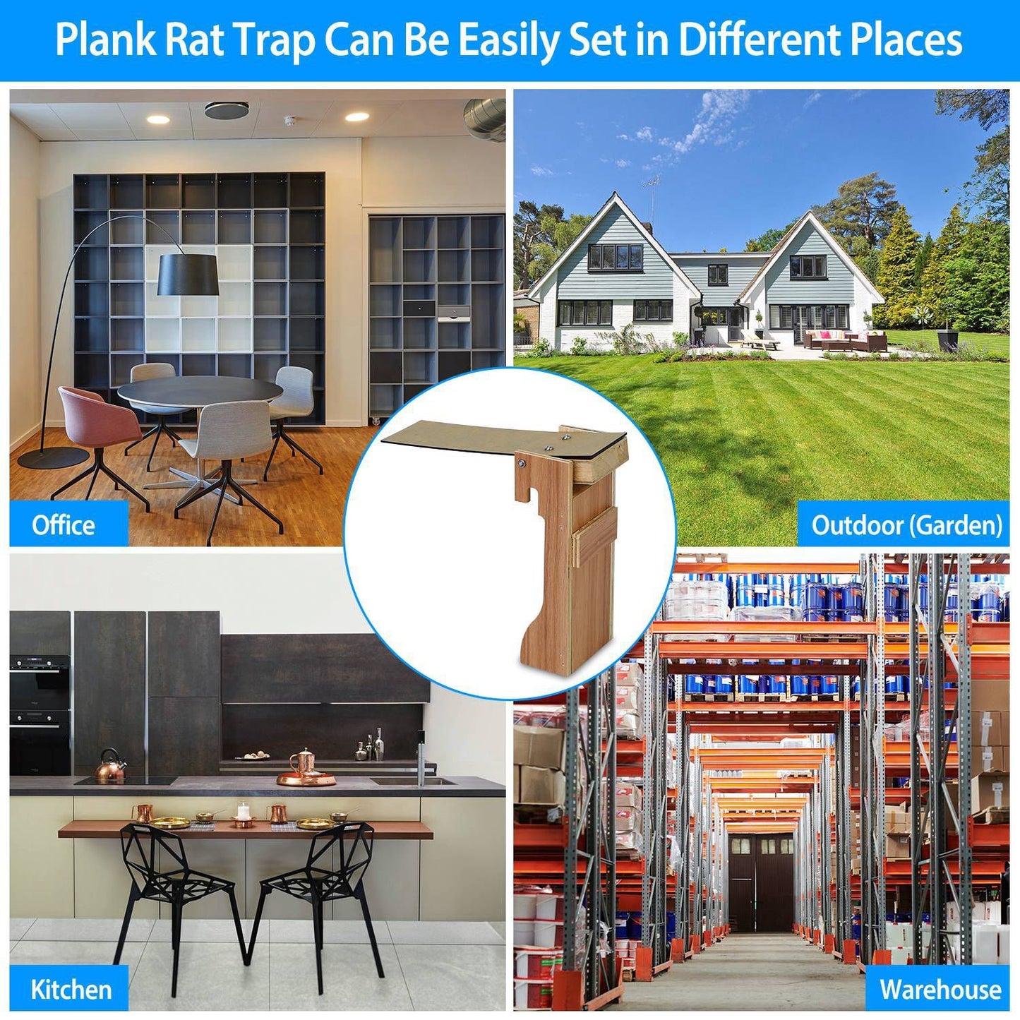 Walk the Plank Mouse Trap Reusable Pest Control refund_fee:800 Warranty