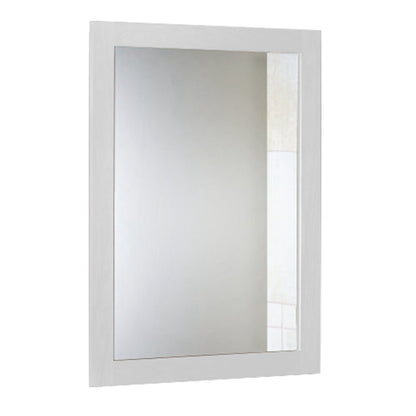 Wall Mount Mirror Wood-Like Frame Rectangle Modern Hanging Mirror __stock:50 Furniture and Décor refund_fee:1200