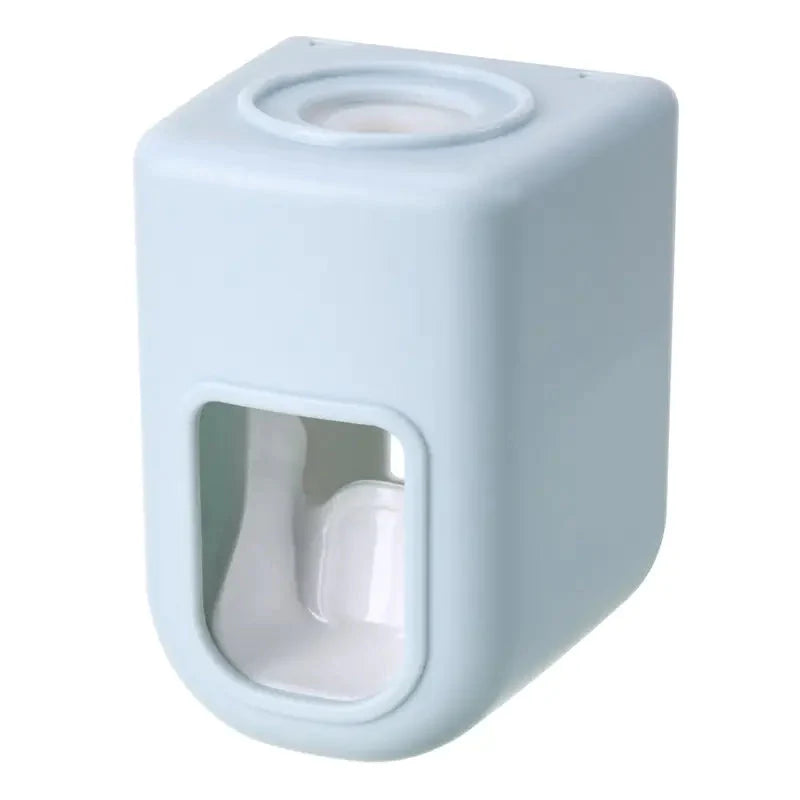 Wall Mounted Automatic Toothpaste Squeezer Blue __stock:200 Bath refund_fee:800