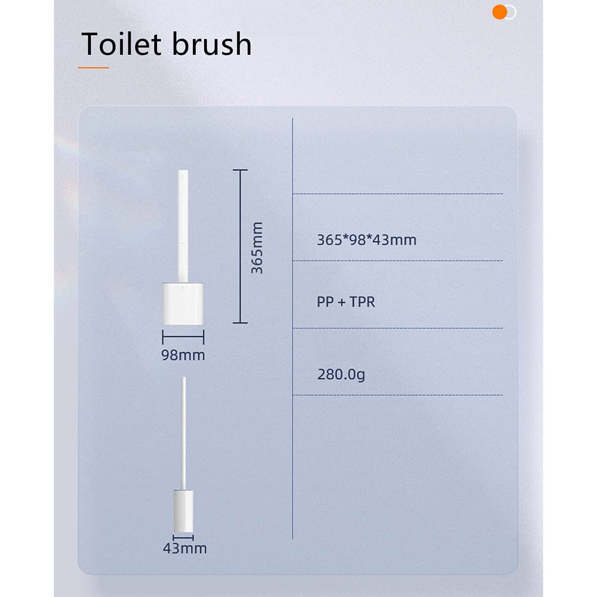 Wall Mounted Silicone Bathroom Brush and Holder Set __stock:200 Bath refund_fee:800 show-color-swatches