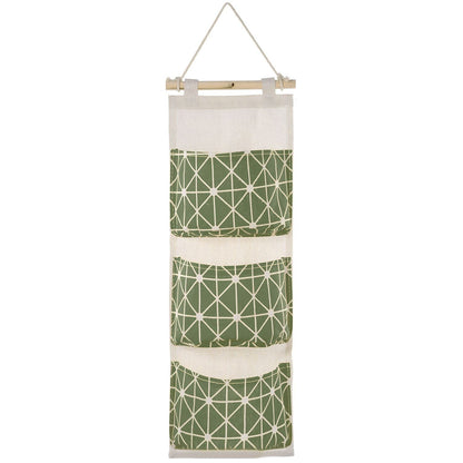 Wall Mounted Storage Bag Door Closet Green __stock:150 Closet & Storage refund_fee:800