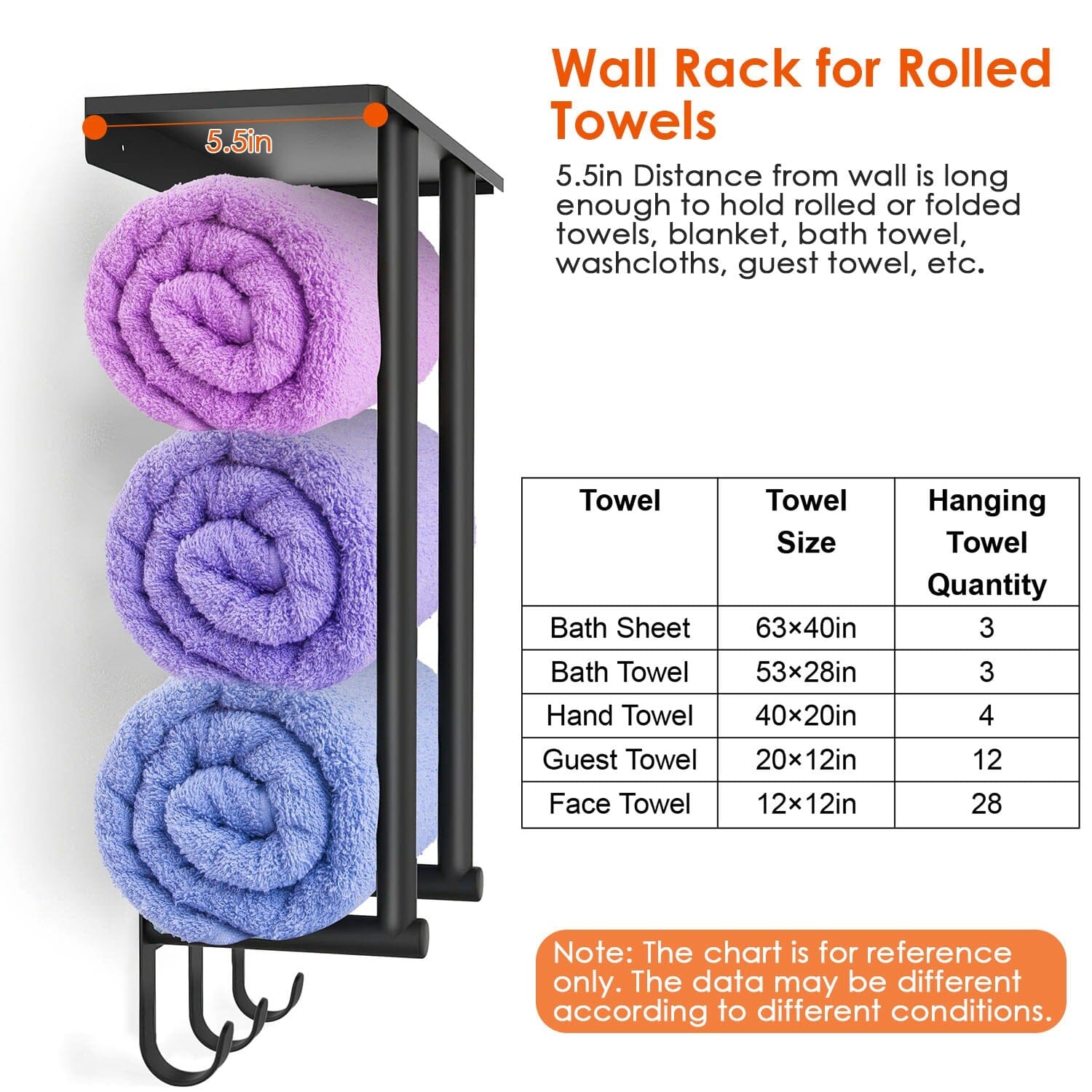 Wall Mounted Towel Rack for Rolled Towels __stock:50 Bath refund_fee:1200