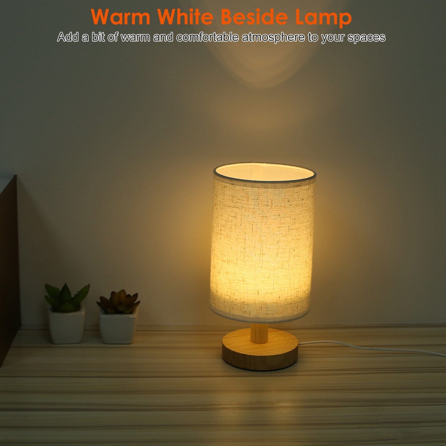 Warm White Nightstand Lamp USB Plug Modern Lantern __stock:50 Indoor Lighting refund_fee:1200 Warranty