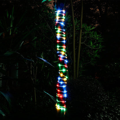 Waterproof 75.5 Ft. 200 LED Colorful Rope String Fairy Lights __stock:50 refund_fee:1800 String & Fairy Lights Warranty