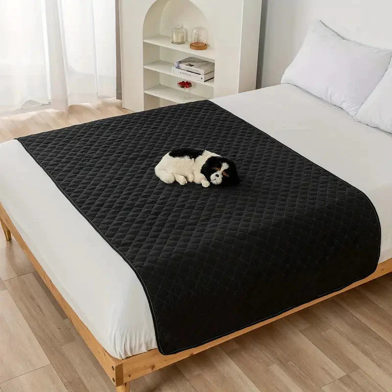 Waterproof Pet Bed Cover for Furniture Black __label2:BOGO 30% OFF __stock:1000 Bedding refund_fee:1200