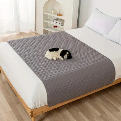 Waterproof Pet Bed Cover for Furniture Light Gray __label2:BOGO 30% OFF __stock:1000 Bedding refund_fee:1200