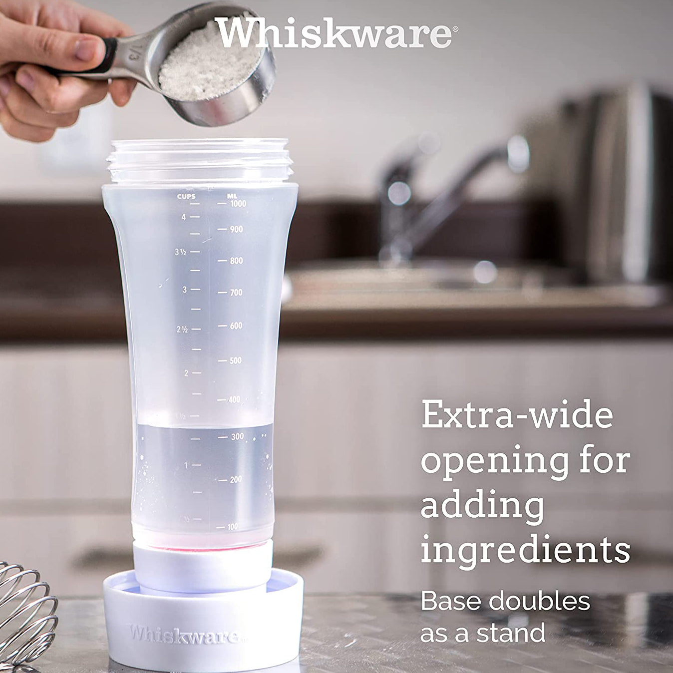 Whiskware Pancake Batter Dispenser and Mixer __stock:200 Kitchen & Dining refund_fee:1200