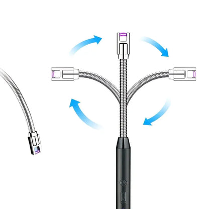 Windproof Rechargeable Arc USB Lighter __stock:200 Kitchen & Dining refund_fee:800