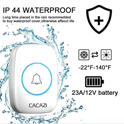 Wireless Intelligent Waterproof Doorbell __stock:500 Household Appliances refund_fee:800