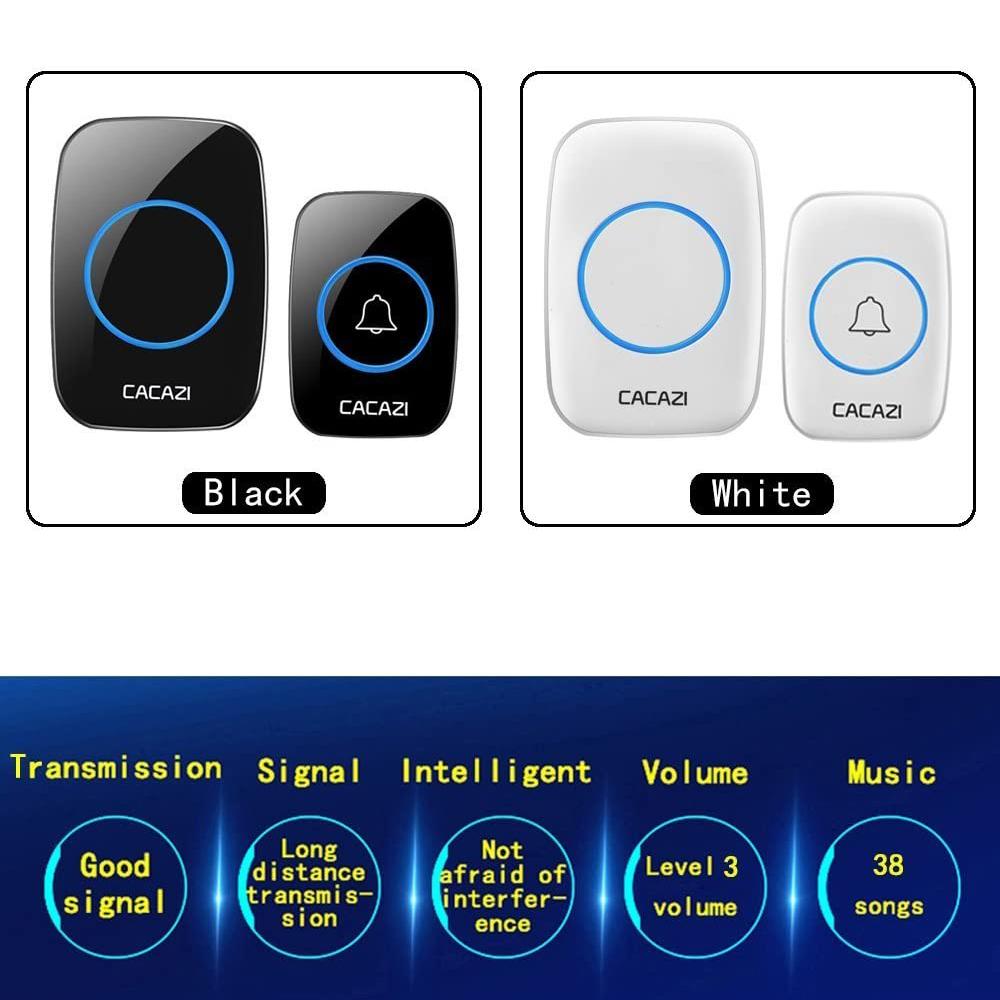 Wireless Intelligent Waterproof Doorbell __stock:500 Household Appliances refund_fee:800