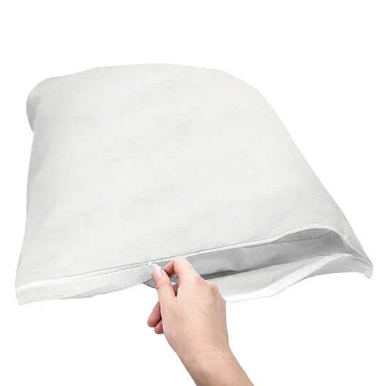 Zippered Waterproof Bed Bug/Dust Mite Fabric Pillow Covers __label2:BOGO 30% OFF __stock:1000 Bedding refund_fee:800